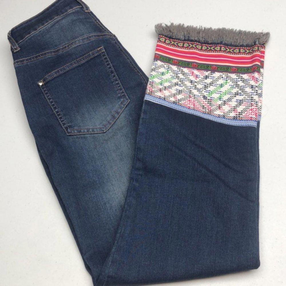 PREMIUM KATHERINE BARCLAY CROP JEANS 2/26x25 🦋
